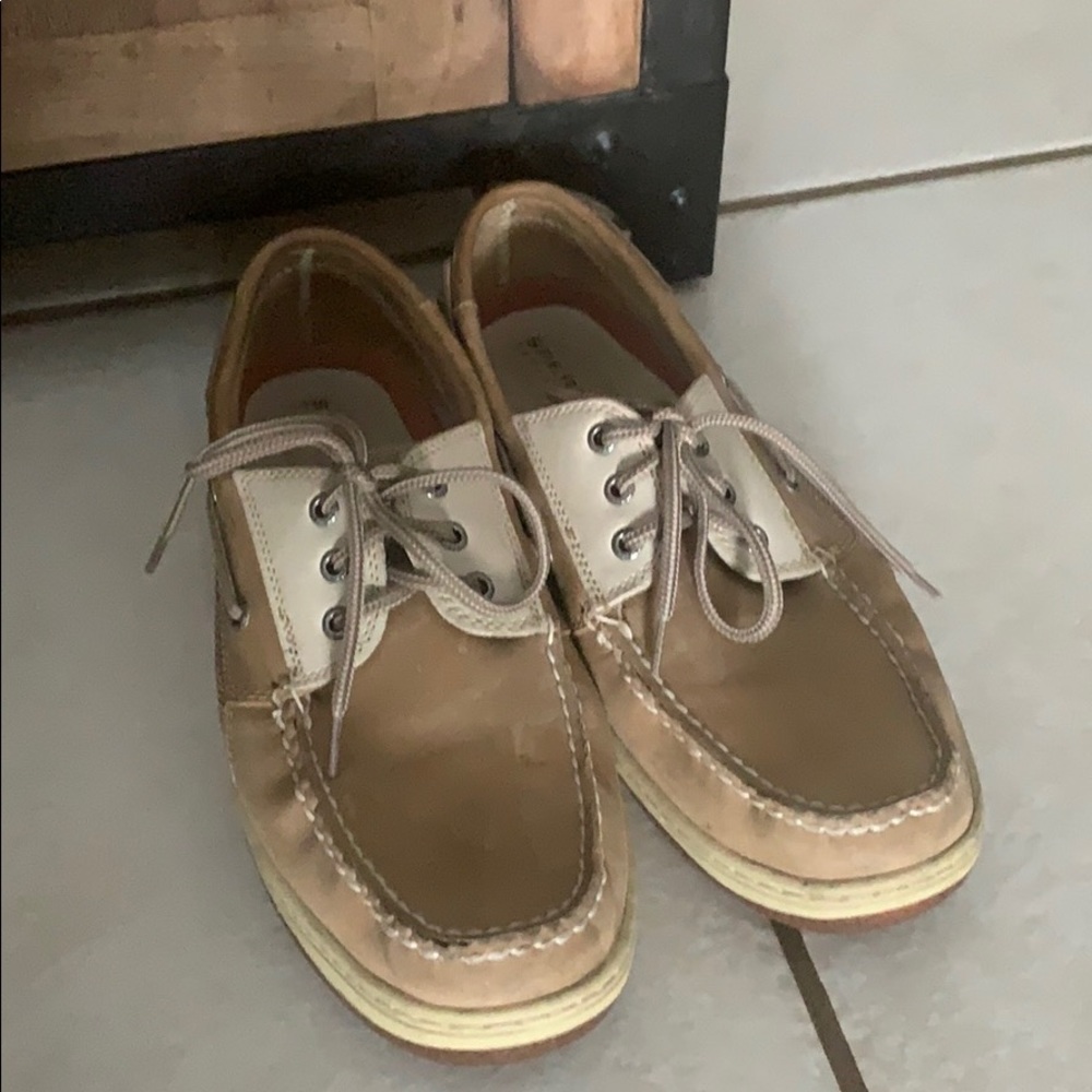 Sperry Men's 10.5 Tan Boat Shoes